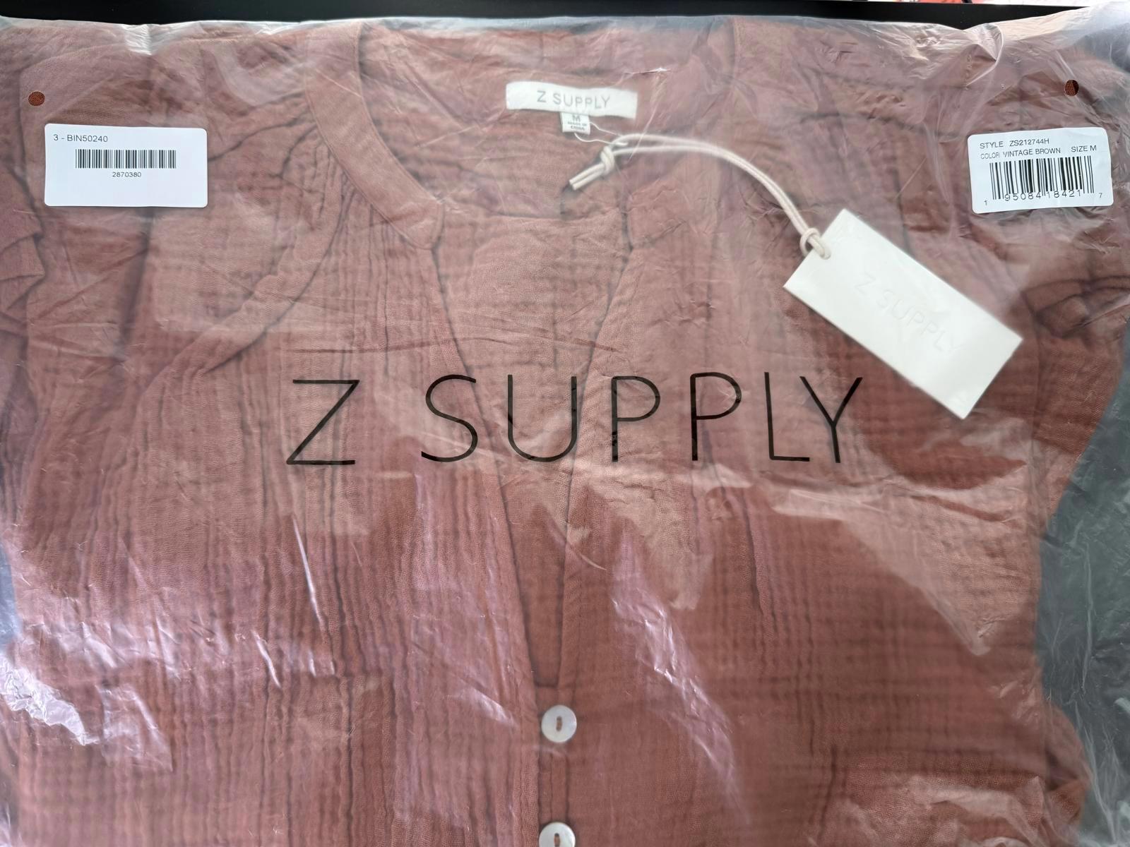 NWT REVOLVE Z Supply Zephyr Romper Brown In Size M