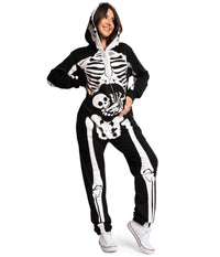 NWT Tipsy Elves Women's Pregnant Skeleton Maternity Costume Size Medium