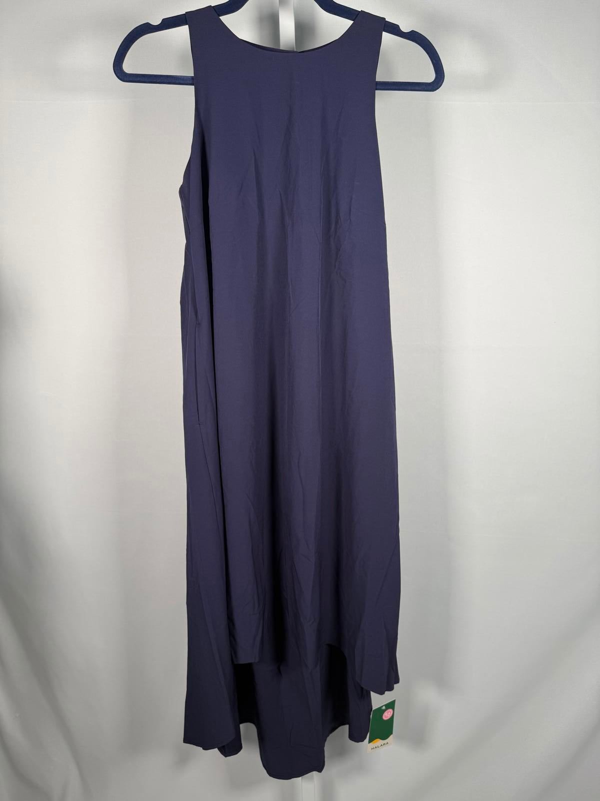 NWT Halara Breezeful Backless Dress Patriot Blue Small
