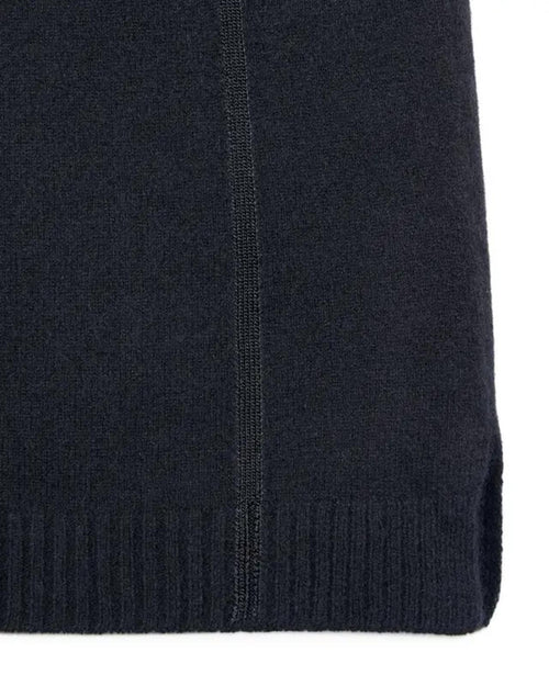 The Kooples Knitted Cashmere Blend Sweater Dress Black US Small / FR 1 $695 NWT