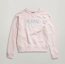 NWT G-Star RAW Premium Crewneck Sweatshirt Womens Pink Size Medium $110 MSRP