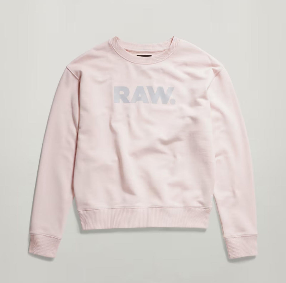 NWT G-Star RAW Crewneck Sweatshirt Women's Pink Size XS $110 MSRP