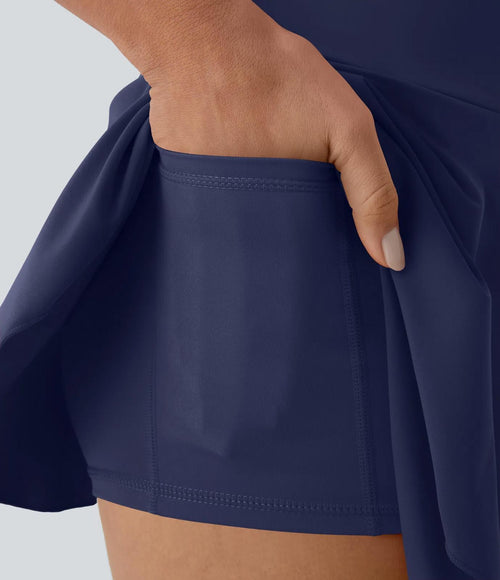 NWT Halara SoftlyZero™ Airy 2-in-1 Cool Touch Tennis Skirt-UPF50+ Size Large