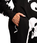 NWT Tipsy Elves Women's Pregnant Skeleton Maternity Costume Size Medium