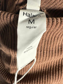 NWT Halara High Waisted Hem Midi Corduroy Casual Skirt Size M