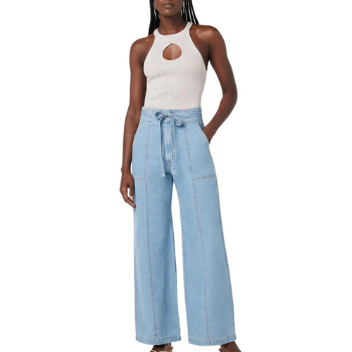 NWT Hudson Tie Waist Wide Leg Barefoot Trouser in First Class Size 28