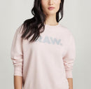 NWT G-Star RAW Premium Crewneck Sweatshirt Womens Pink Size Medium $110 MSRP