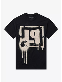 Linkin Park Meteora LP Acronym Graphic T-Shirt Black Streetwear Size Medium