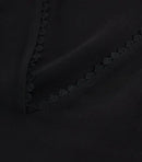 The Kooples Black Lace Trim V-Neck Tank Top US Size Small / FR 1 NWT $165