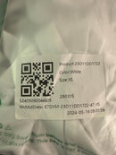 NWT Halara SoftlyZero Ruched Lace Up Bodycon Cool Touch Dress-UPF50+ White XS