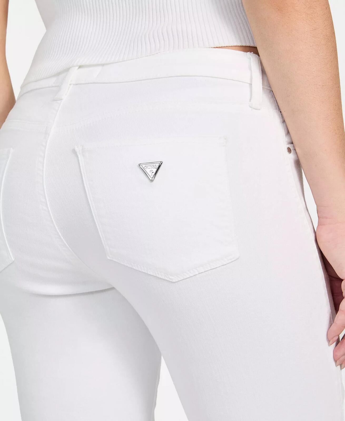 NWT Guess Sexy Curve White Skinny Jeans Size 24