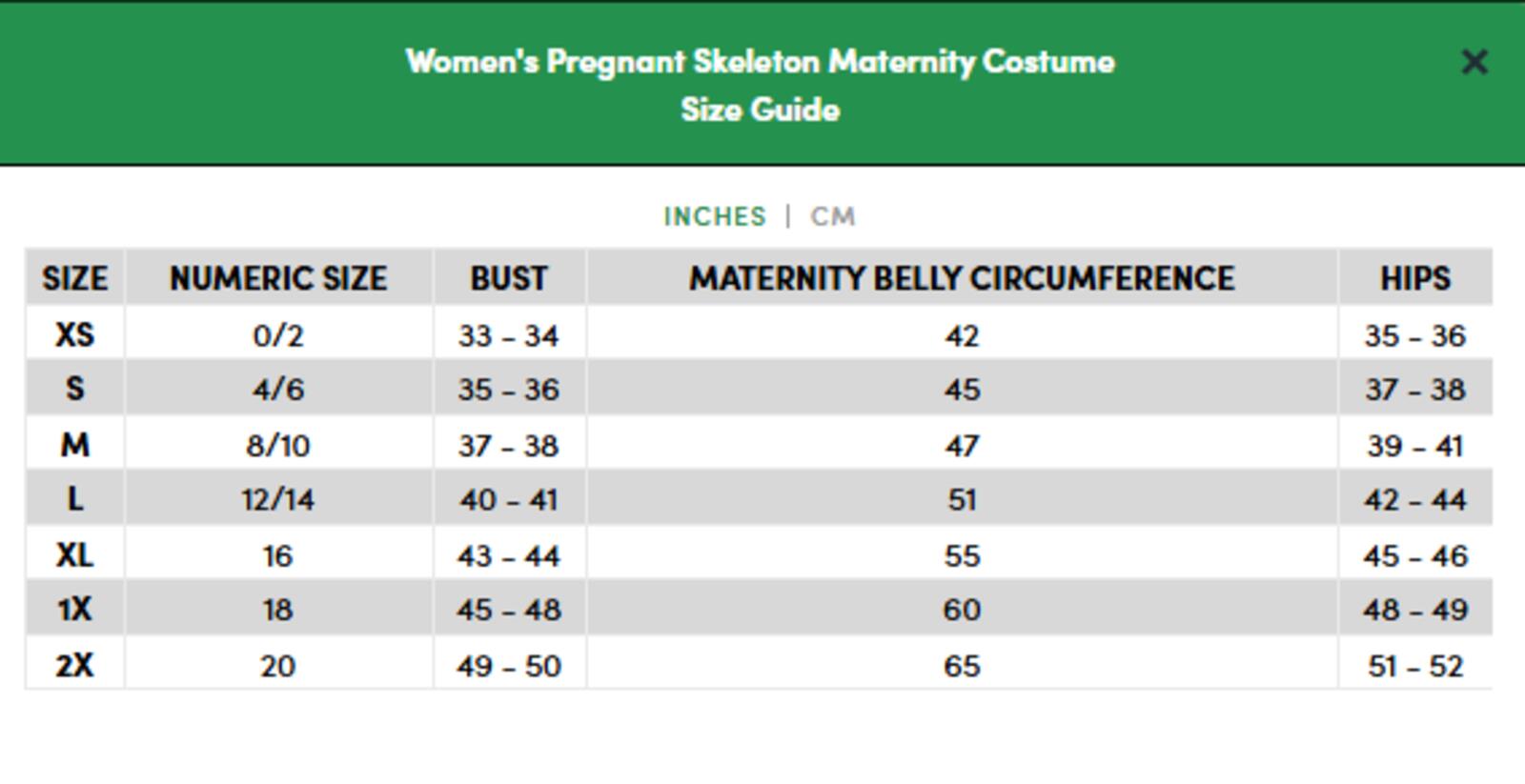 NWT Tipsy Elves Women's Pregnant Skeleton Maternity Costume Size Medium