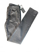 Joes JeansJet Black Rollin Zip Skinny Jeans Size 27. NWT