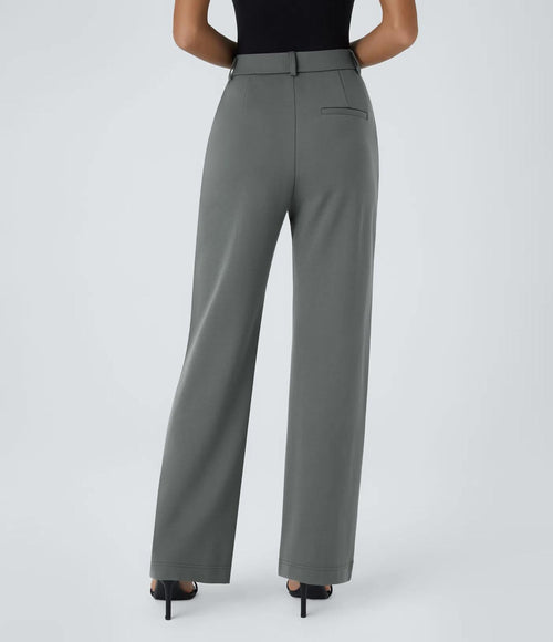 NWT Halara Flex™ High Waisted Pocket Straight Leg Work Pants Size XL
