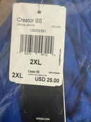 NWT Adidas Men's Creator SS Athletic Tee T-Shirt Royal Blue Size 2XL