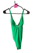 NWT Cupshe Green One-Piece Swimsuit with Plunging V-Neck Size Medium
