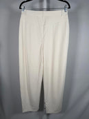 NWT Halara Ribbed High Waisted Pocket Barrel Leg Work Pants Size Large