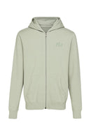 NWT YoungLA Men's "Elevated Essentials" Grey Zip Up Hoodie Size XL