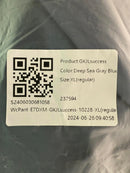 NWT Halara High Waisted Belted Pocket Wide Leg Work Pants Deep Sea Gray Blue XL