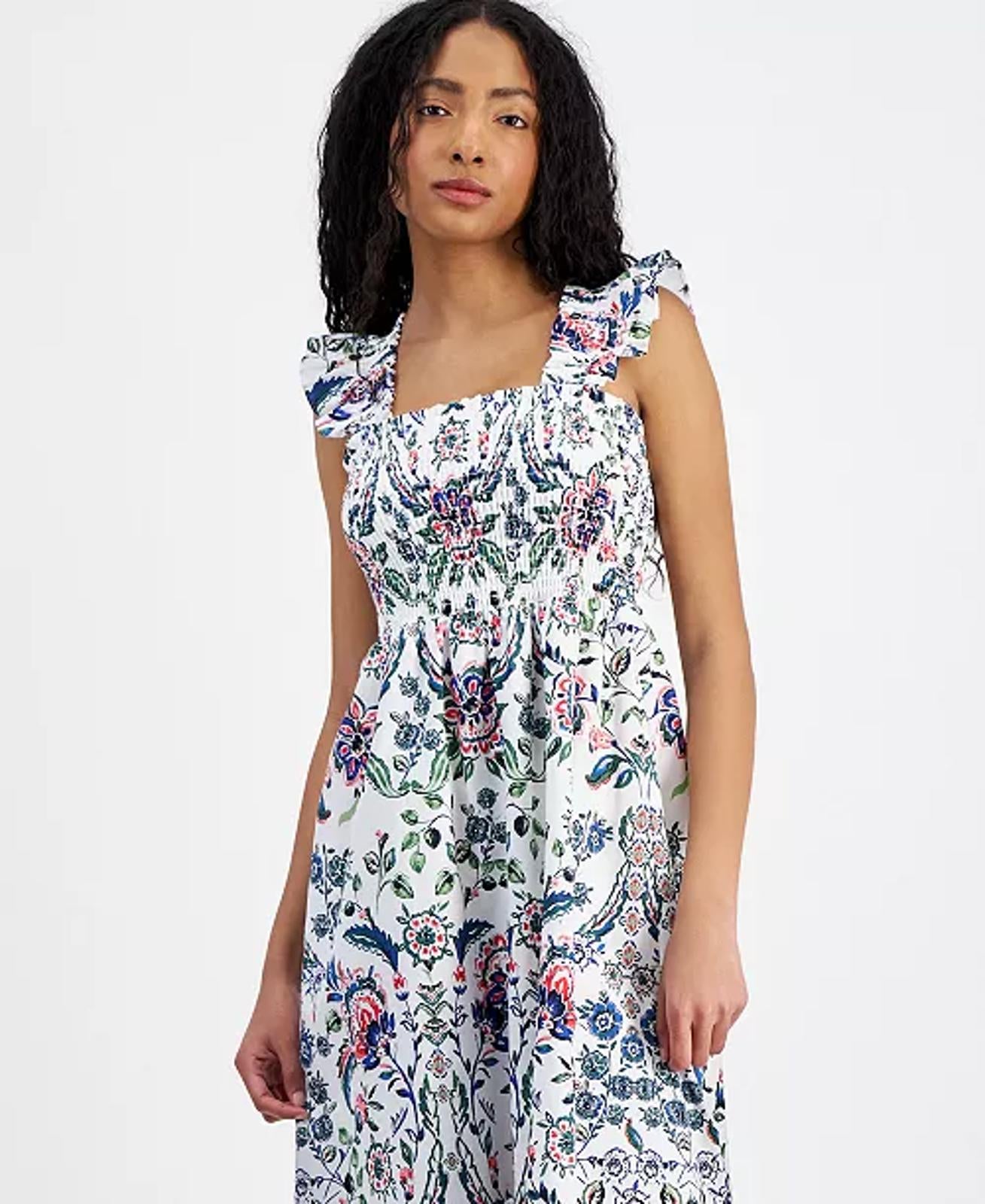 NWT Anne Klein Women's Floral Print Dress Size S