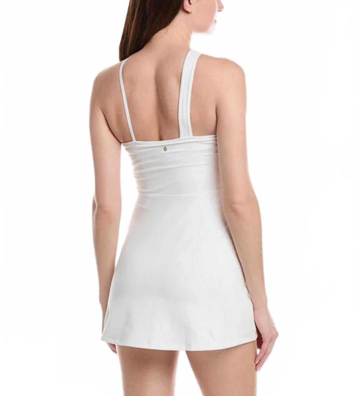 Spiritual Gangster Kaci Asymmetric Active Women’s White Dress - M