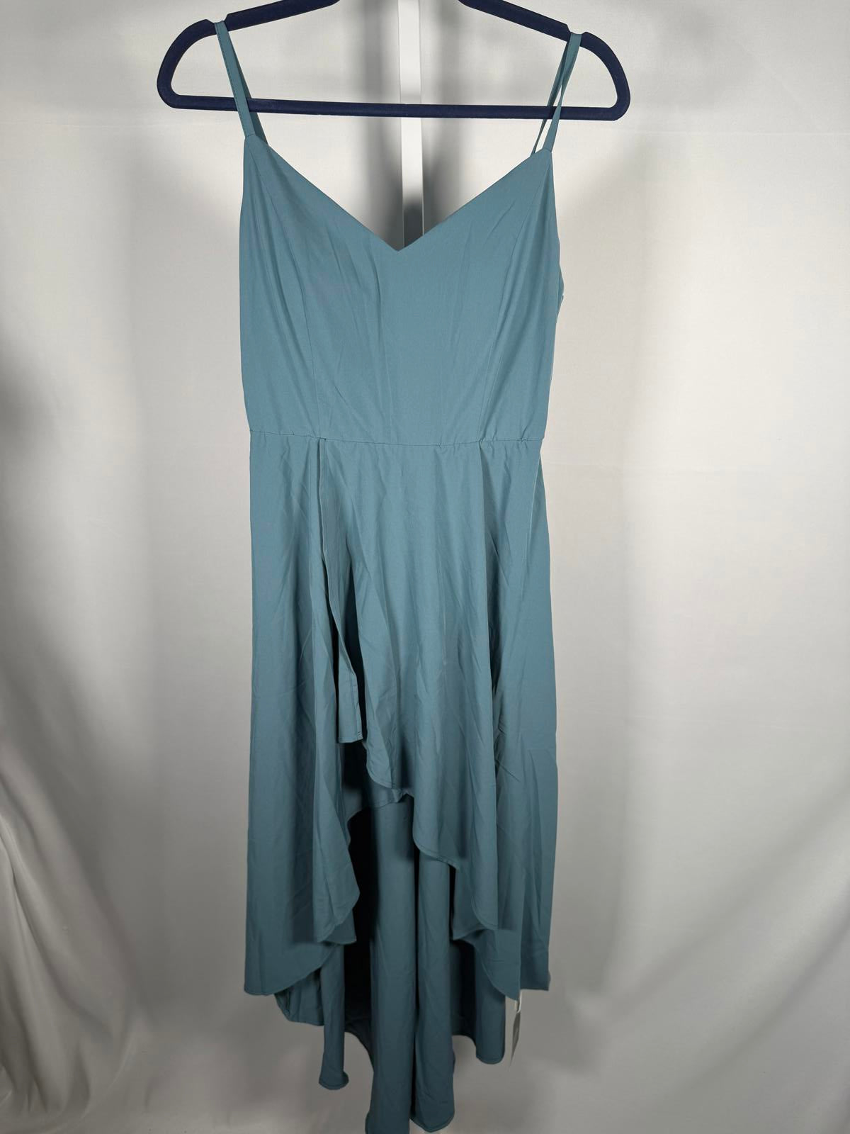 NWT Halara Breezeful™ Shirred High Low Flowy Quick Dry Maxi Slip Dress Size - M