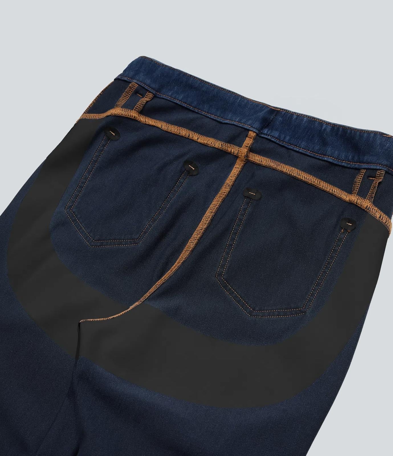 NWT Halara Flex High Waisted Tummy Control Butt Lifting Denim Bootcut XS