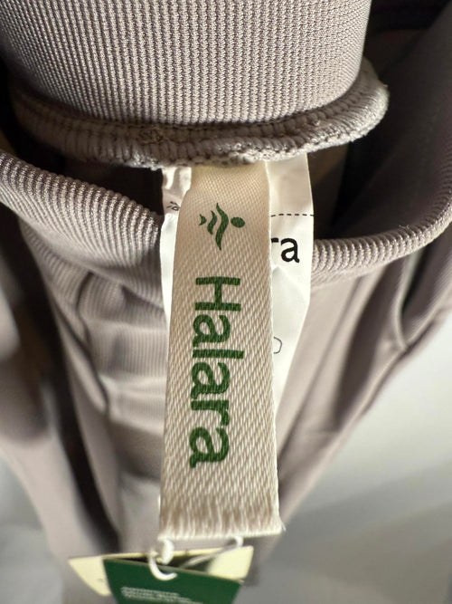 NWT Halara Flex Body Sculpt Waist-Slimming Wide Leg Micro Waffle Pant Small Tall