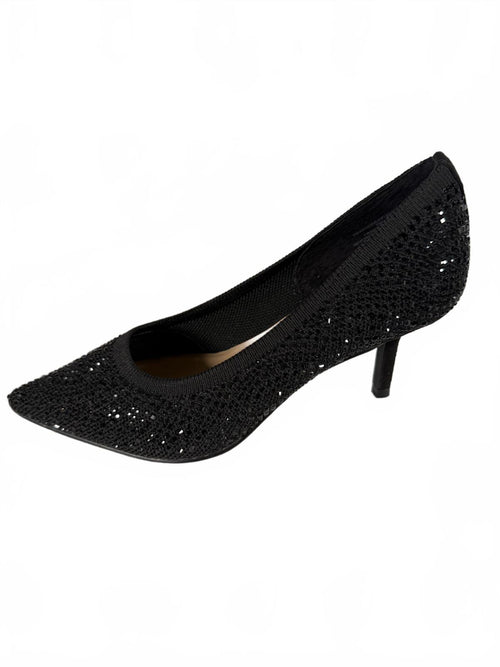 Thalia Sodi Heathere Womens Rhinestone Pointed Toe Pumps - 5 W/BOX