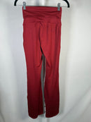 Halara Women's Red High Waist Legging Pants Size Size XS