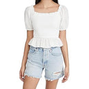 NWT Revolve Lost & Wander Coconut Vine baby doll top White Size - M