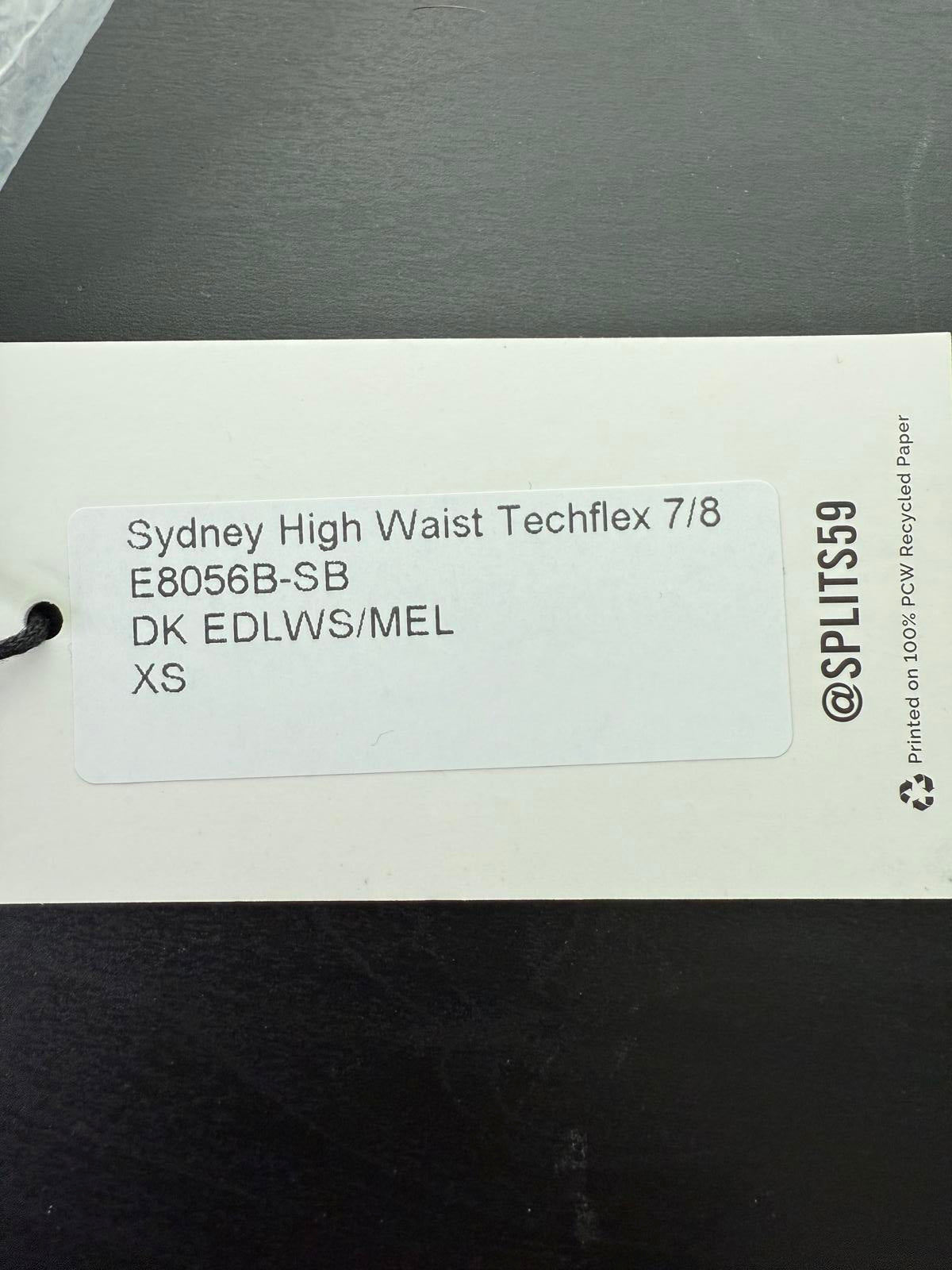 NWT Splits59 Sydney High Waist Floral 7/8 Leggings Size X-Small