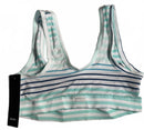 DKNY Women's Multi-Color Striped Sports Bra- Size S