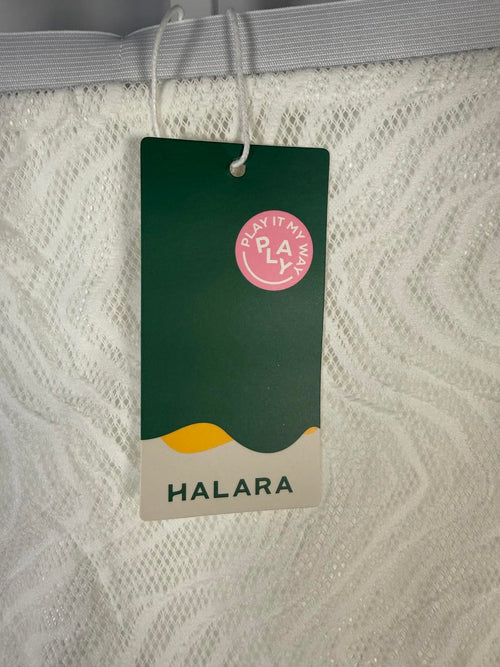 NWT Halara Women's White Textured Midi Skirt Size XL
