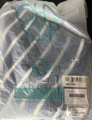 NWT Chaser Navy Stripe Blouson Sleeve Hooded Pullover Hoodie Medium