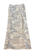 NWT REVOLVE Z Supply Alco Camo Midi Skirt Dove Grey Size Medium