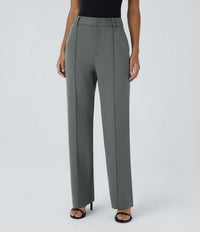 NWT Halara Flex™ High Waisted Pocket Straight Leg Work Pants Size XL