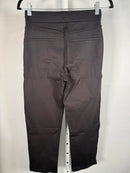 NWT Halara Flex Mid High Waist Tummy Control Side Zip Slim Work Pants Black S