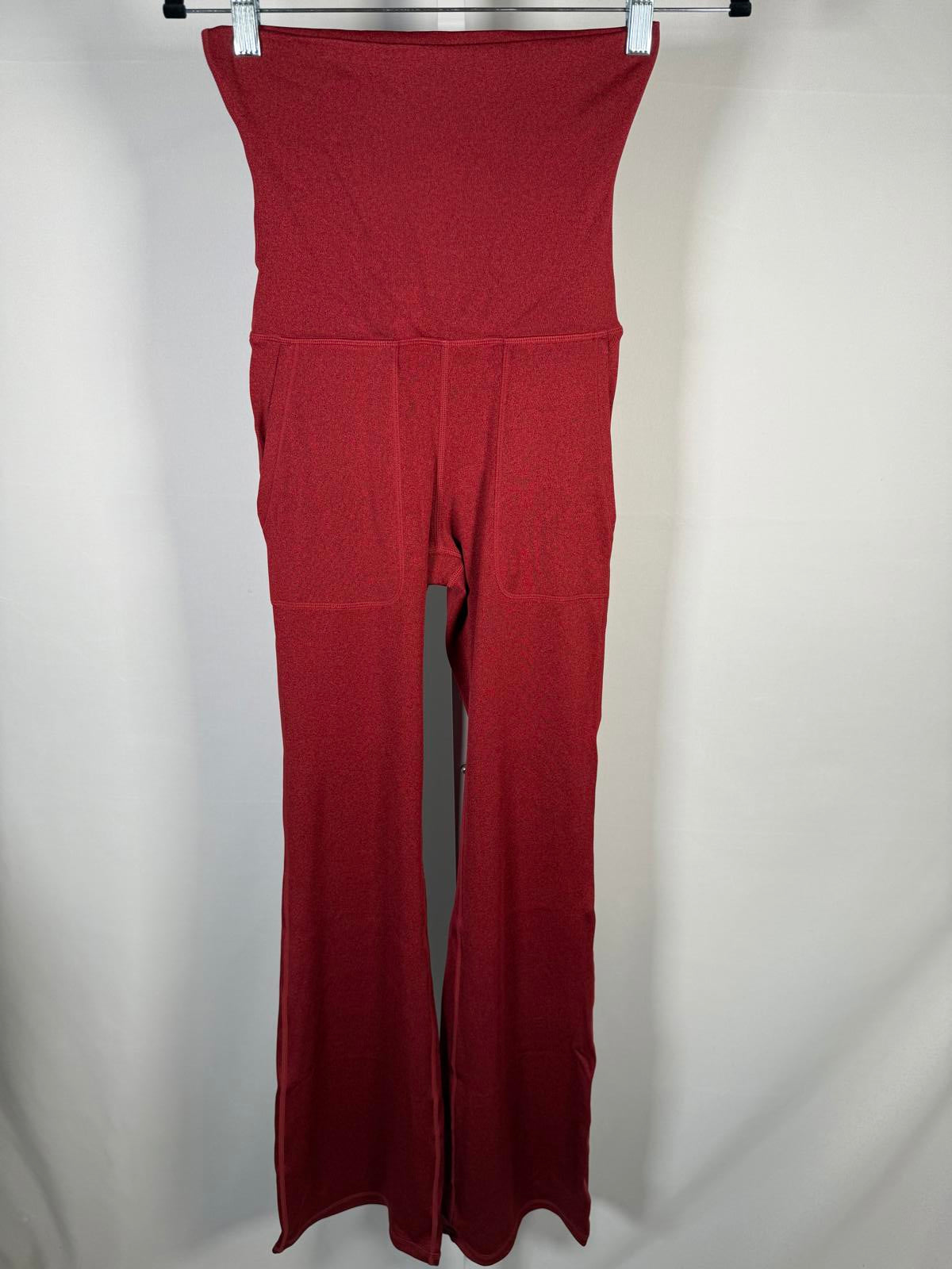 Halara Women's Red High Waist Legging Pants Size XS