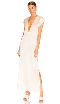 LBLC THE LABEL Cautilina Dress In Ivory Size M NWT