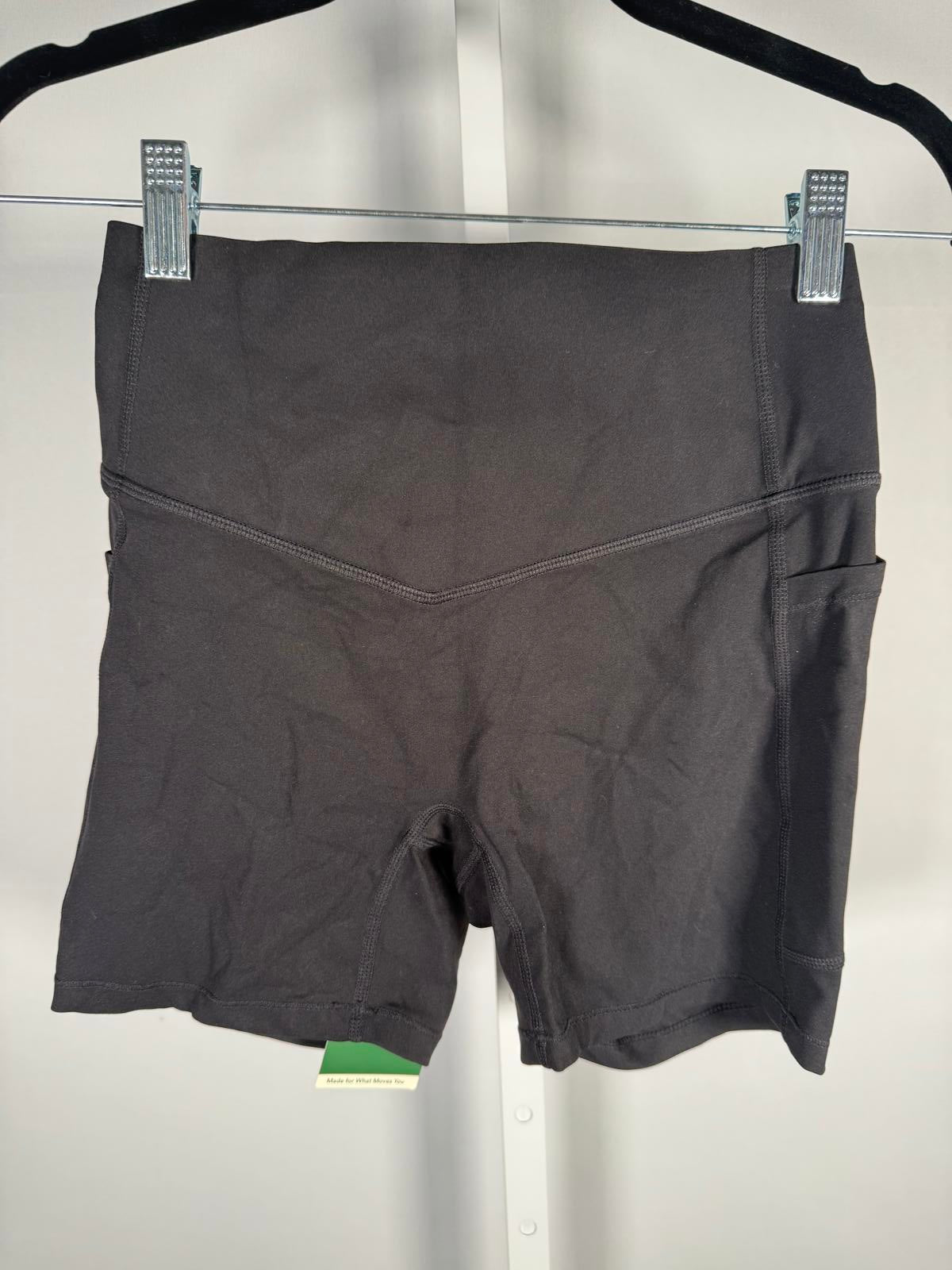 Halara UltraSculpt High Waisted Tummy Control Side Pocket  Biker Shorts Size S