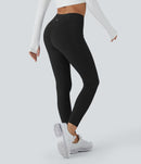 NWT Halara SoftlyZero™ Plush Thermal High Waisted Pocket 7/8 Leggings Size Large