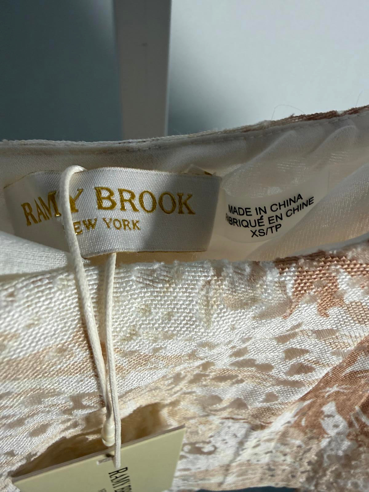 NWT Ramy Brook One Shoulder Maureen Top Size XS