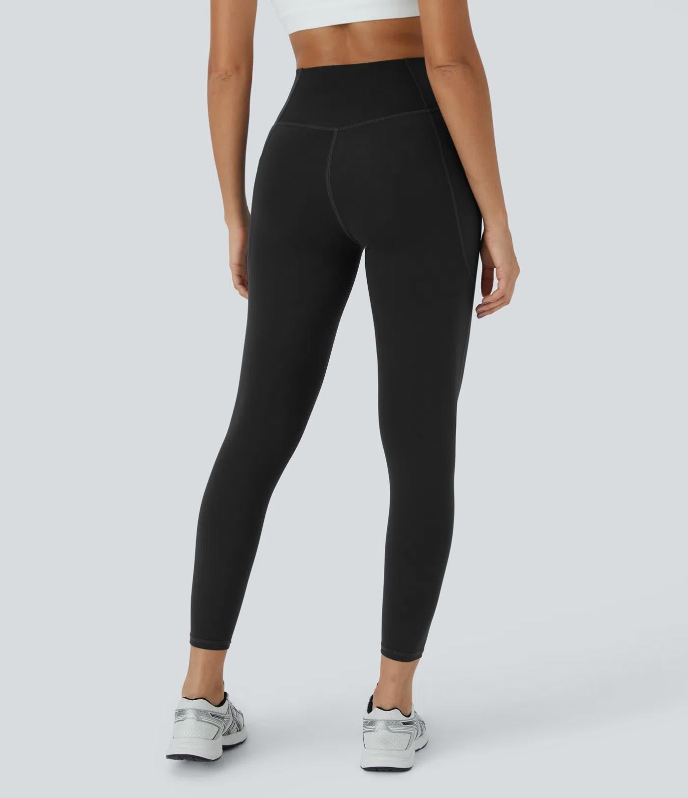 NWT Halara DayStretch High Waisted Crossover Ripped Cut Out Leggings Size Small