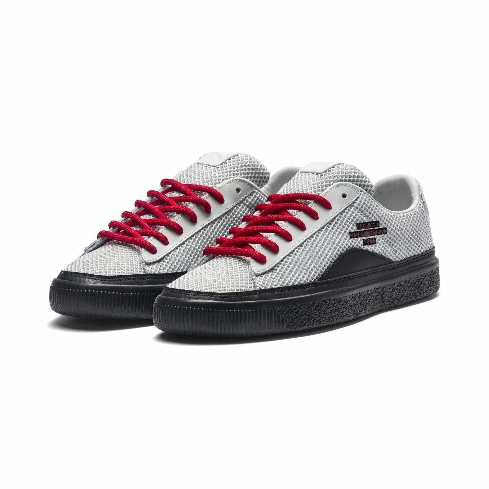 Puma Project HANSEN Kobenhavn Sneakers White Black Red US Men’s 8.5 / EU 41 NWB