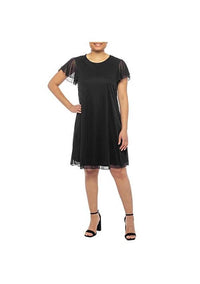NWT TASH + SOPHIE Women’s Sophie Flutter Sleeve Smj Dress Size S