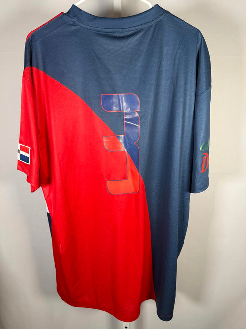 NWT Dominican Republic Team Men's Headgear Classics 1990 World Cup Jersey - 3XL