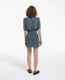 The Kooples Summer Dot Wrap Mini Dress 100% Viscose US Medium FR 2 NWT $315