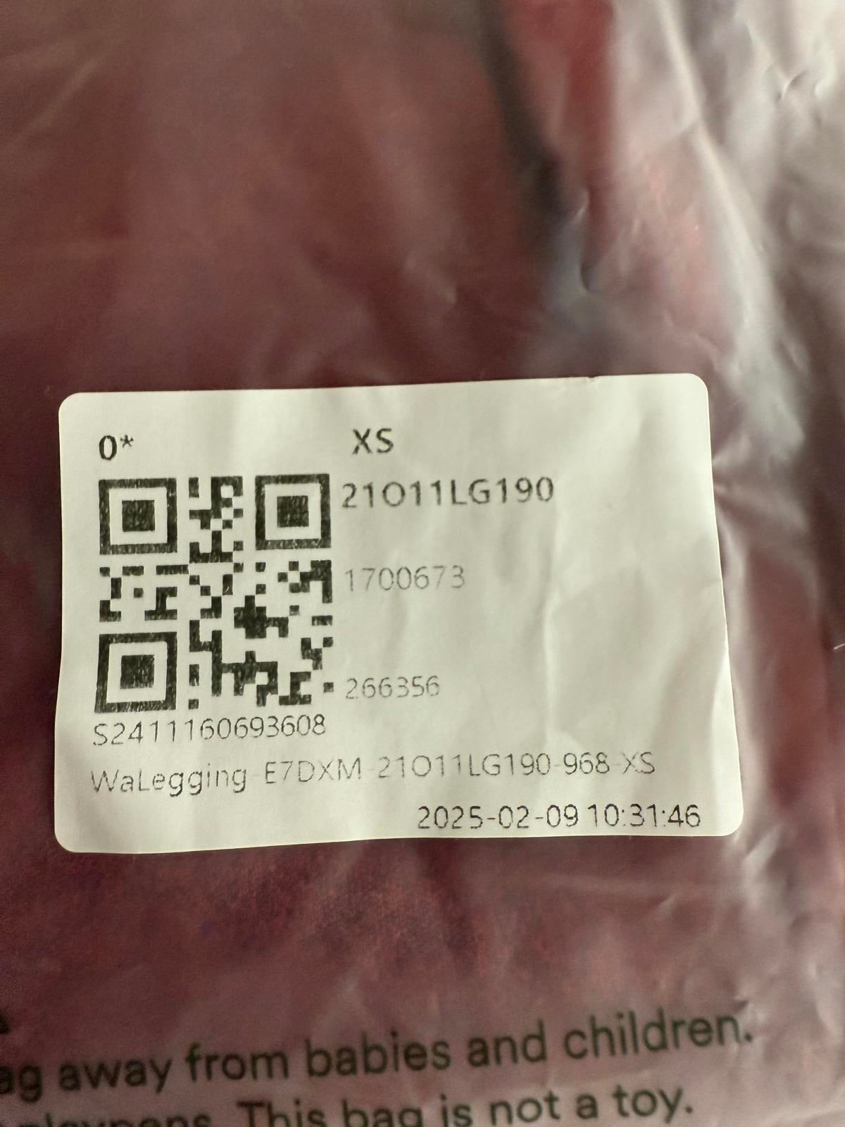 Halara Women's Red High Waist Legging Pants Size Size XS