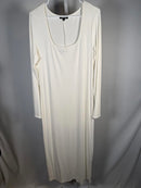 Bebe Rib Square Neck Long Sleeve Dress Size XL NWOT
